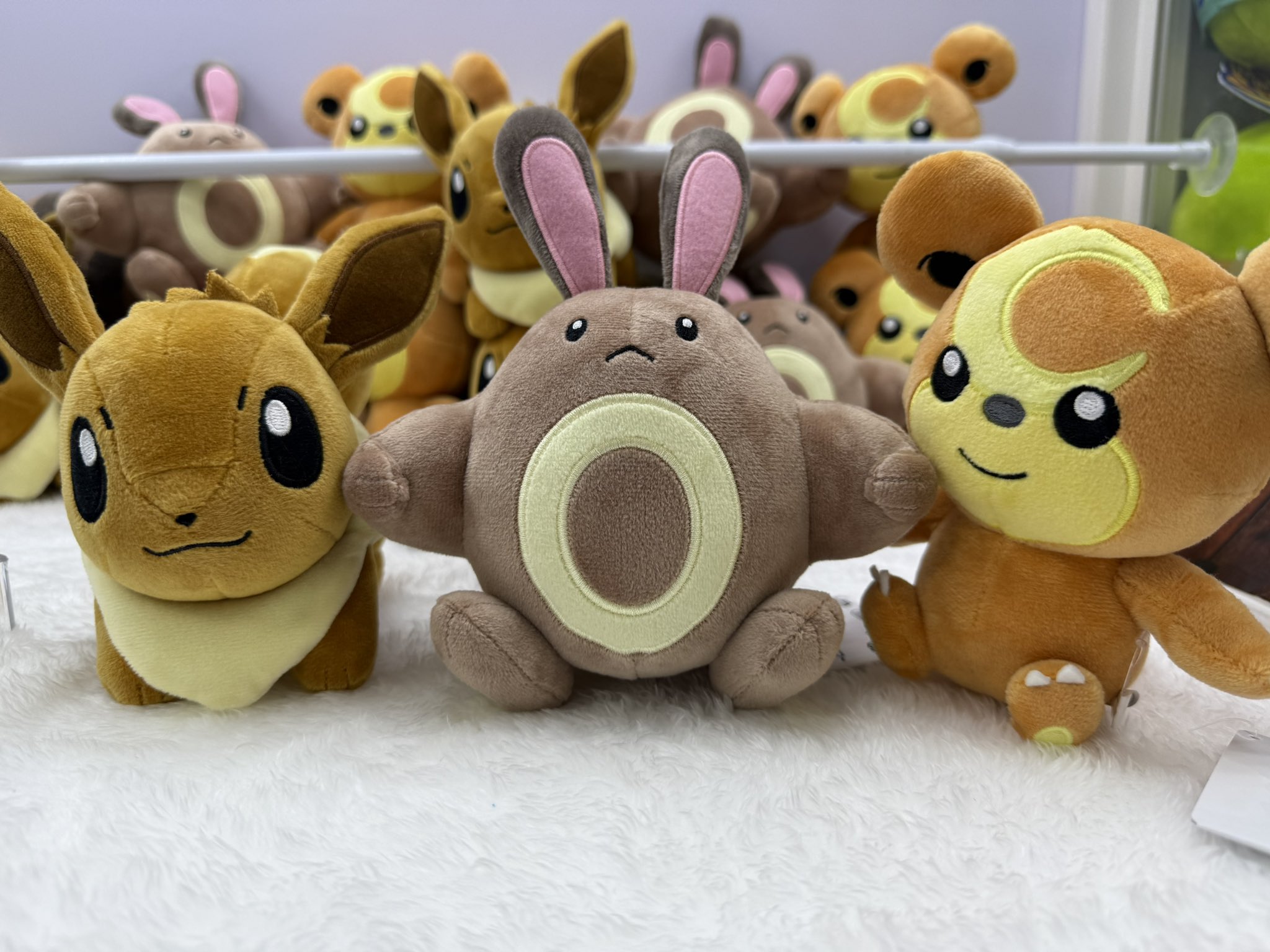 ポケットモンスター ぬいぐるみ 〜イーブイ・オタチ・ヒメグマ〜　オタチ ×6 オタチ】ポケットモンスター ぬいぐるみ〜イーブイ・オタチ