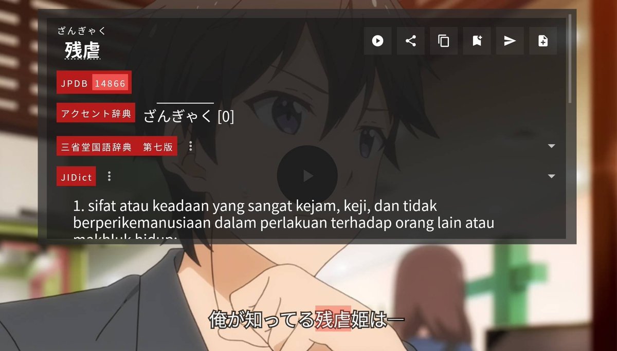 404renren's tweet image. Gila sih aplikasi ini!😭 Cocok banget dipake untuk kalian semua yang pengen belajar bahasa jepang!!

Benar-benar lengkap banget fiturnya, bisa dipake nonton anime, nonton youtube, baca manga, dan bahkan sampai baca novel!!