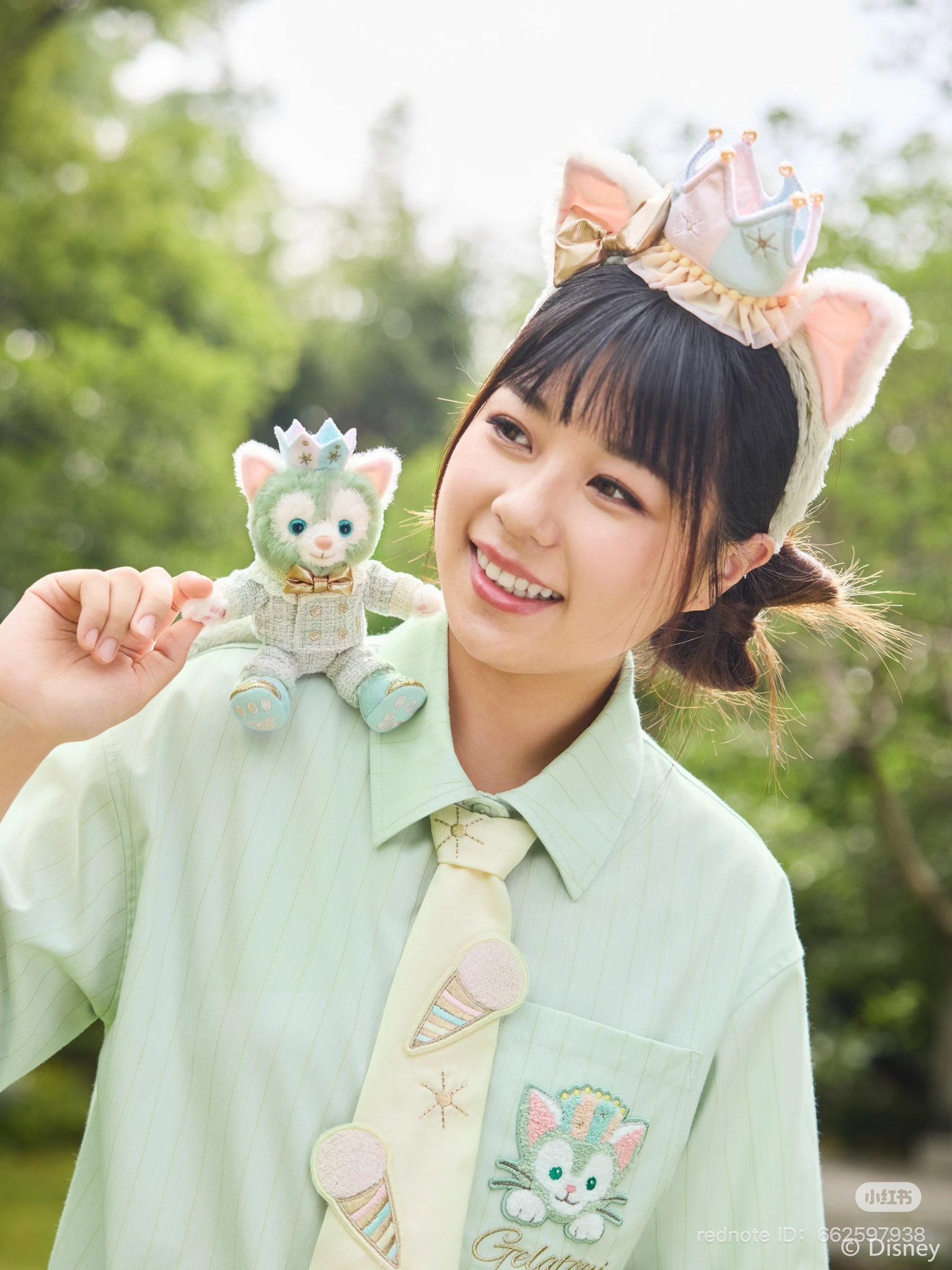【お顔厳選】新作　上海ディズニー　新作バースデージェラトーニ半袖 お顔厳選】新作 上海ディズニー 新作バースデージェラトーニ半袖