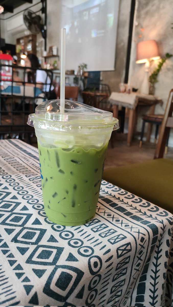 เพิ่มพลัง ชาเขียว😋
#อยุธยา