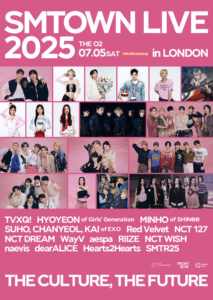 melonticket_kor's tweet image. SMTOWN LIVE 2025 in LONDON Re-Streaming
런던 슴콘을 집에서 실시간으로 즐기는 방법 ☝🏻
📼 리스트리밍 : kko.kakao.com/bs3DKw5PUL
🛍️ MD 포함 : kko.kakao.com/6HK6ESp0ji
🕗 6.18 (수) 오후 2시부터 예매 시작
@SMTOWNGLOBAL