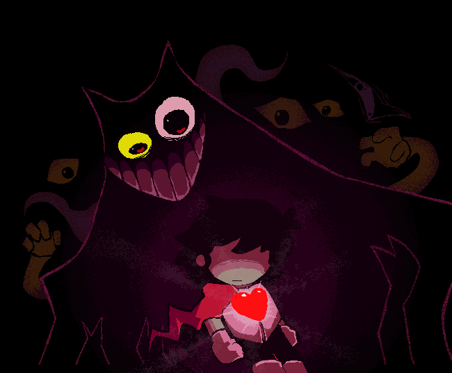 good thing that soul can glow now right!  #Deltarune