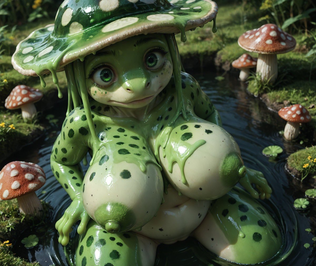 She went frogmode, next stop extra slime and goo.  #tf #transformation #TFEveryday