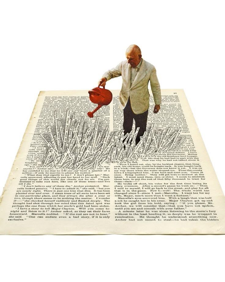 생각은 말에서 자라고
말은 글에서 자란다