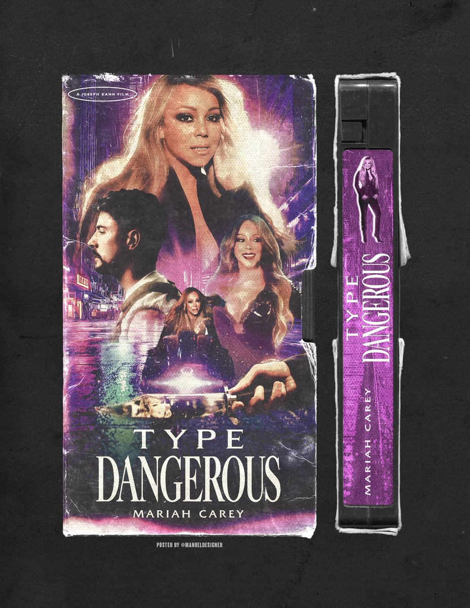 manueldesigner_'s tweet image. VHS - Movie Poster
#TypeDangerous @MariahCarey
Directed by @JosephKahn
Watch here 🔥 youtu.be/_NPe8d6n8qU