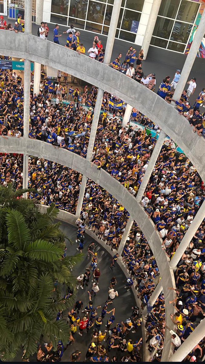 El padre de todas las hinchadas. 

BOCA JUNIORS 🔵🟡🔵