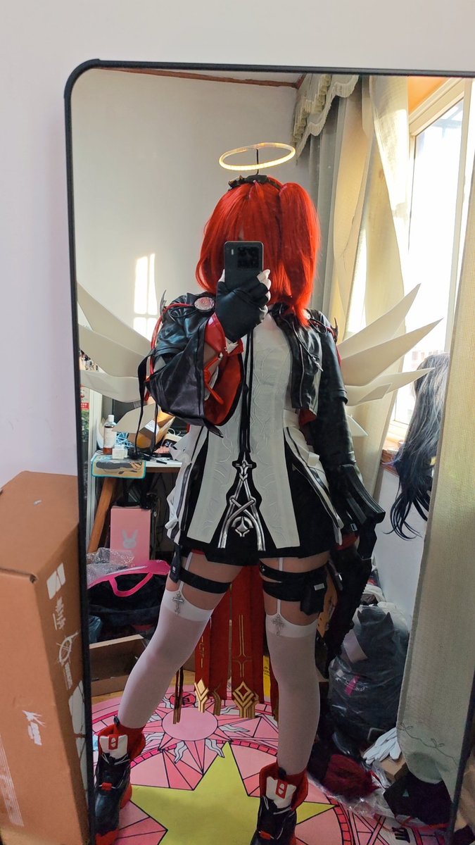 BackYard_Neko's tweet photo. 就，能���使（挠头） https://t.co/QIo2wrFLDY