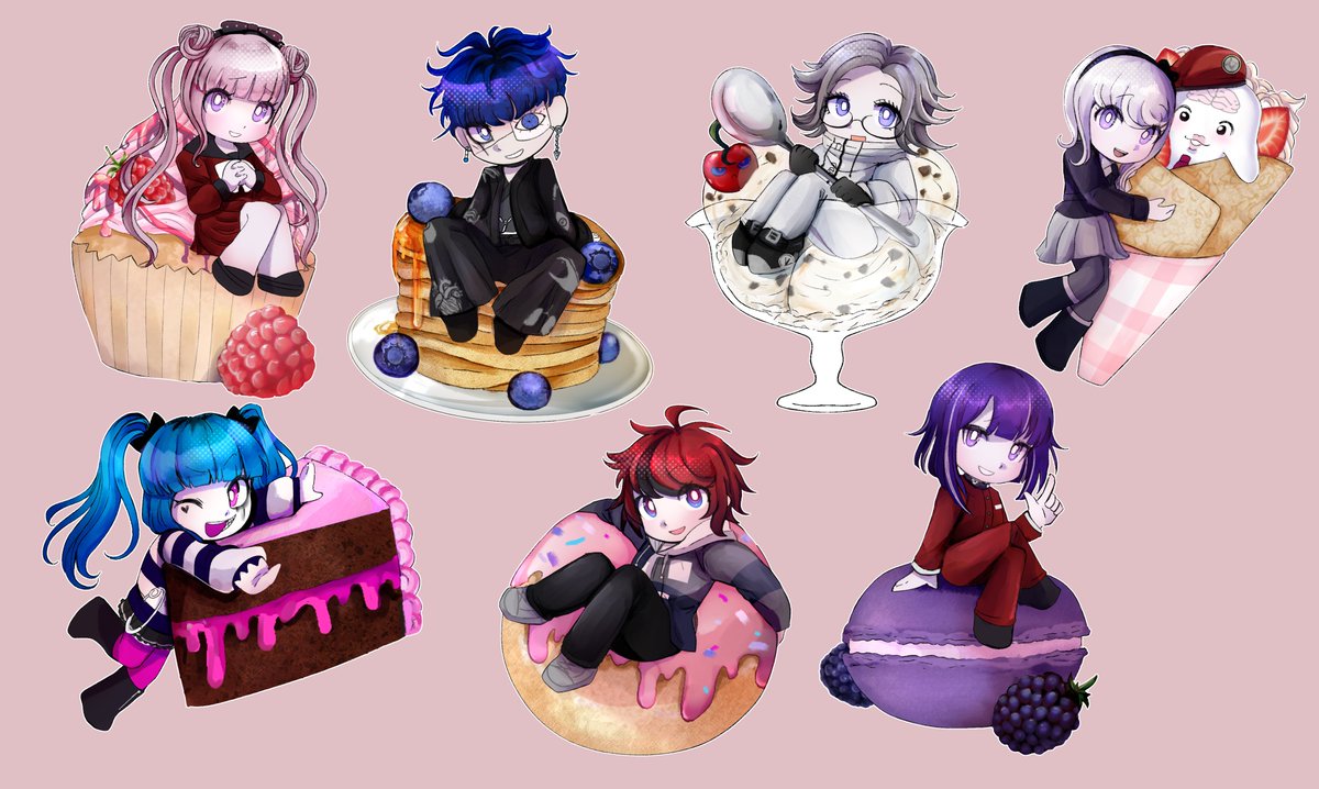 rare post on my twitter art account, i have new charms up for preorder! the hundred line dessert charms, available on my etsy now until july 7th! please take a look ok i think they turned out cute
etsy.com/listing/432172…
#hndr_fa #thehundredline