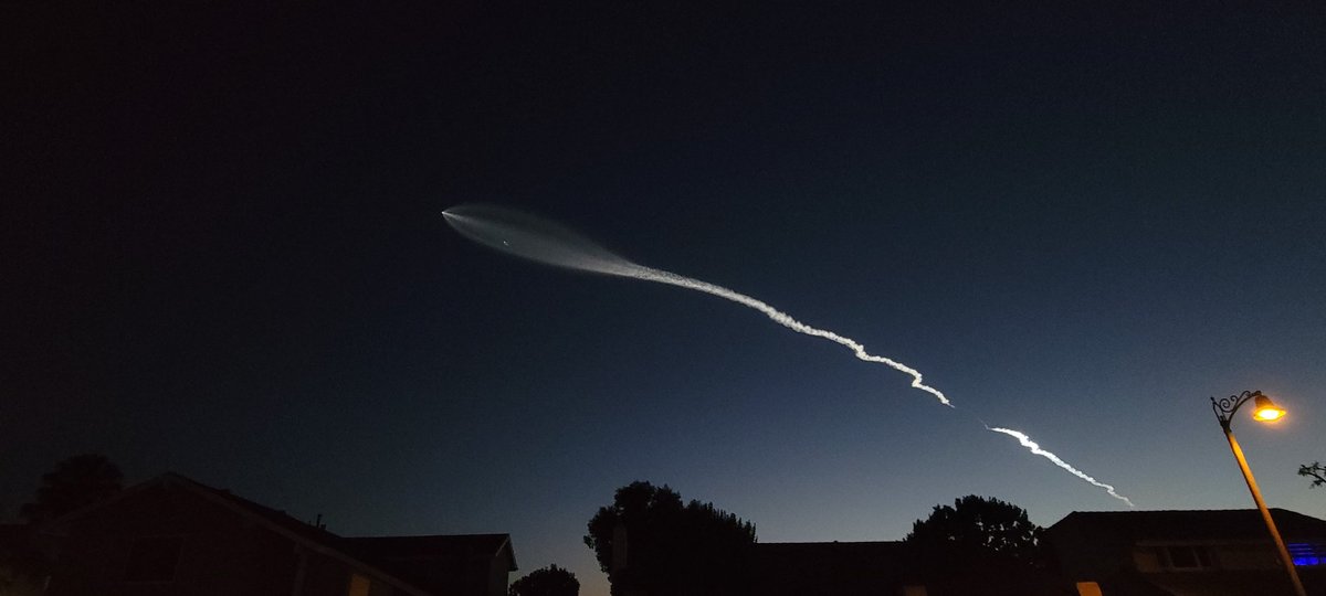 Launches never get old. From Vandenburg <a href="/SpaceX/">SpaceX</a>