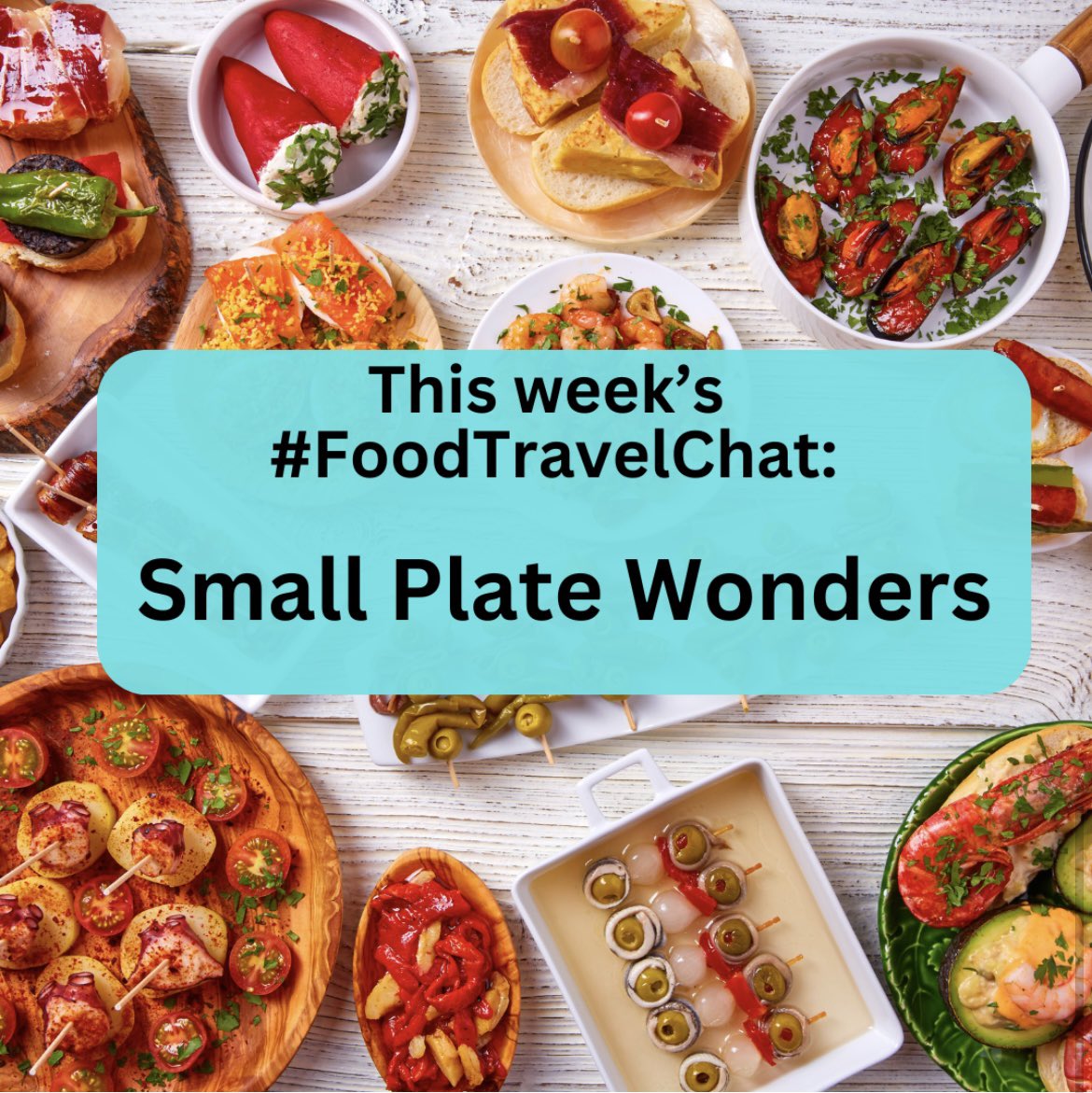 carollivestoeat's tweet photo. Celebrate #InternationalSushiDay and #WorldTapasDay this Wed (6/18) on #FoodTravelChat with Small Plate Wonders

Here’s a sneak peek to the questions: https://t.co/Px26IiLDvq https://t.co/4k6TPyZRzE