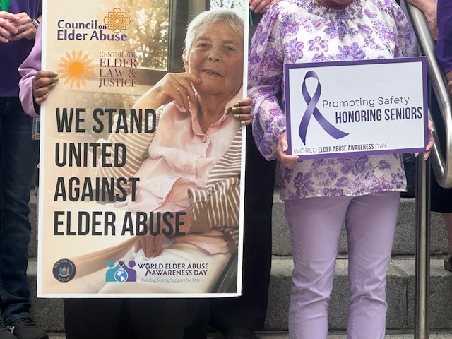 FBI Buffalo, the Center for Elder Law &amp; Justice &amp; Erie Co. officials recognized Elder Abuse Awareness Day. 
Scammers are preying on older adults. Protecting you &amp; your loved ones is key. 
💻Visit fbi.gov/elderfraud for the FBI's top tips to recognize &amp; prevent elder fraud.