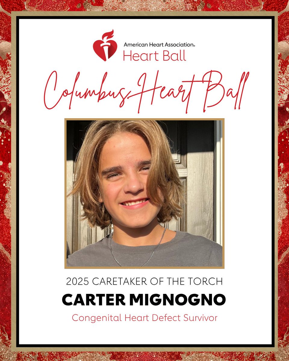 We are THREE DAYS away from the 2025 Columbus Heart Ball, and we are honored to highlight our 2025 Caretakers of the Torch ❤️👏 To learn more about their stories, join us on June 20th and visit here for more information 👉 spr.ly/60184zGkg