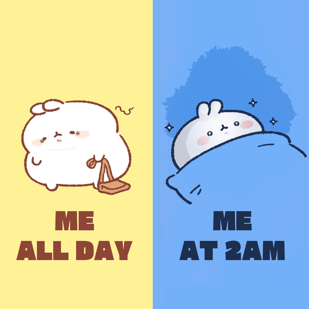 😑하루종일 나, 새벽2시의 나🥳