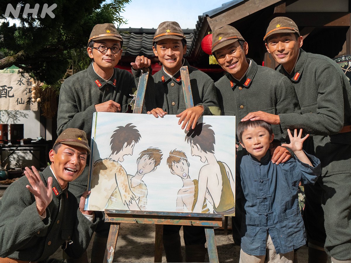 🏃‍♀️#あんぱんオフショット🖌 完成した紙芝居