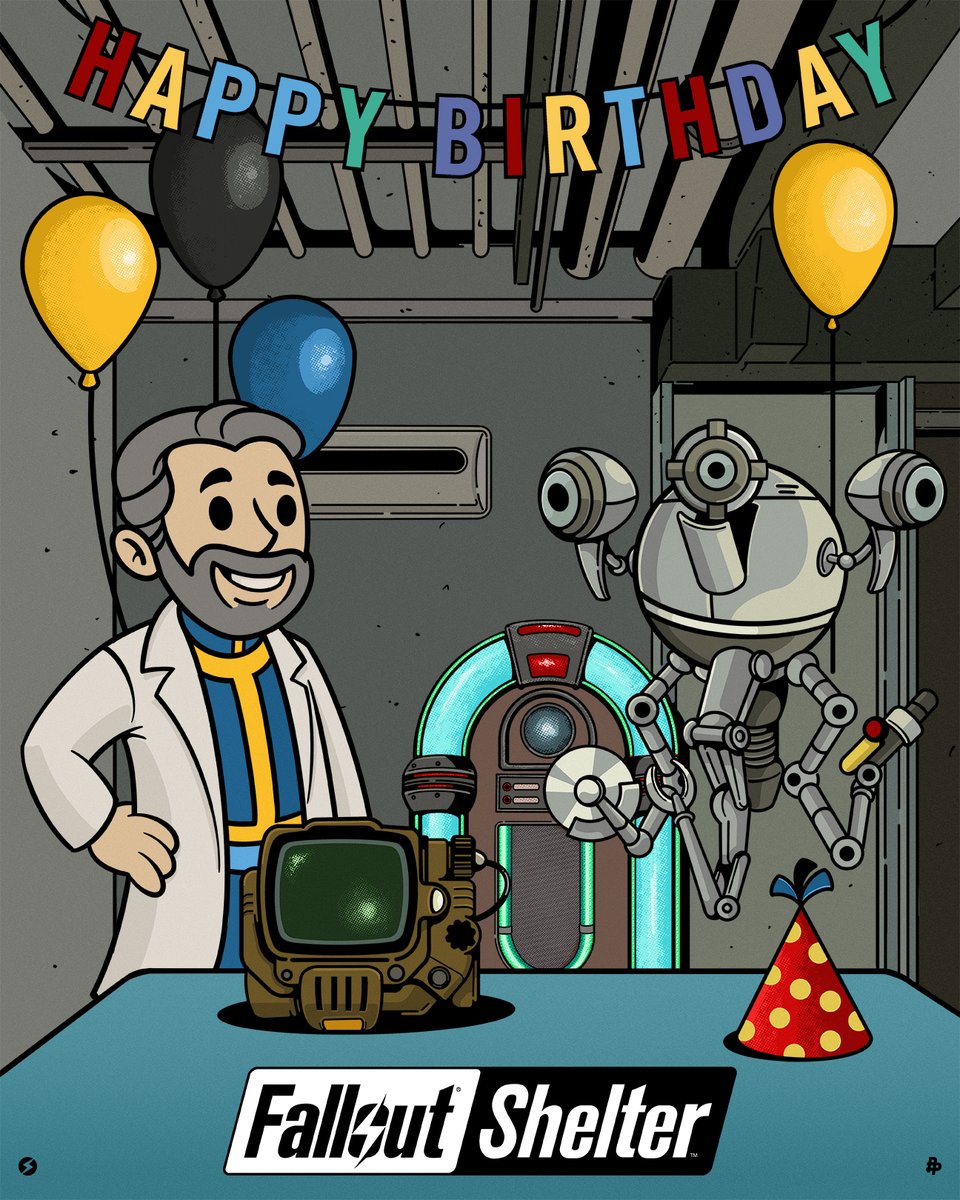 Fallout Shelterは本当にすごいスピードで成長しています。

🎨 イラスト：<a href="/PosterPosse/">Poster Posse</a> の <a href="/Hiperactivo/">Salvador Anguiano</a>