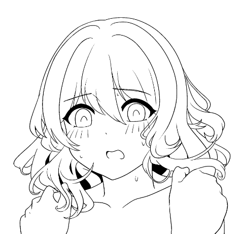 ノウェムちゃんの髪描くのが好きねん 