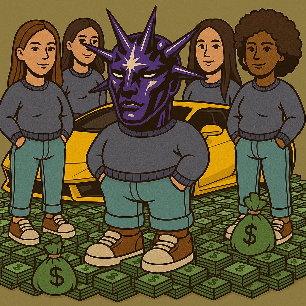 ever since joining the #Chillverse , i got loads of money, a yellow lamborghini, and so many chill babes

idk what to do with all this money and all these women, help