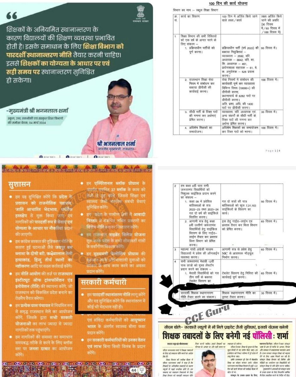 झूठी कसमें झूठे वादे 

कहा गई 100 दिन में बनने वाली तबादला नीति ।

कहा गया उस तबादला नीति का ड्राफ्ट।

#MGGS_भर्ती_पूरी_करो 
#थर्ड_ग्रेड_शिक्षक_माँगे_तबादला_नीति