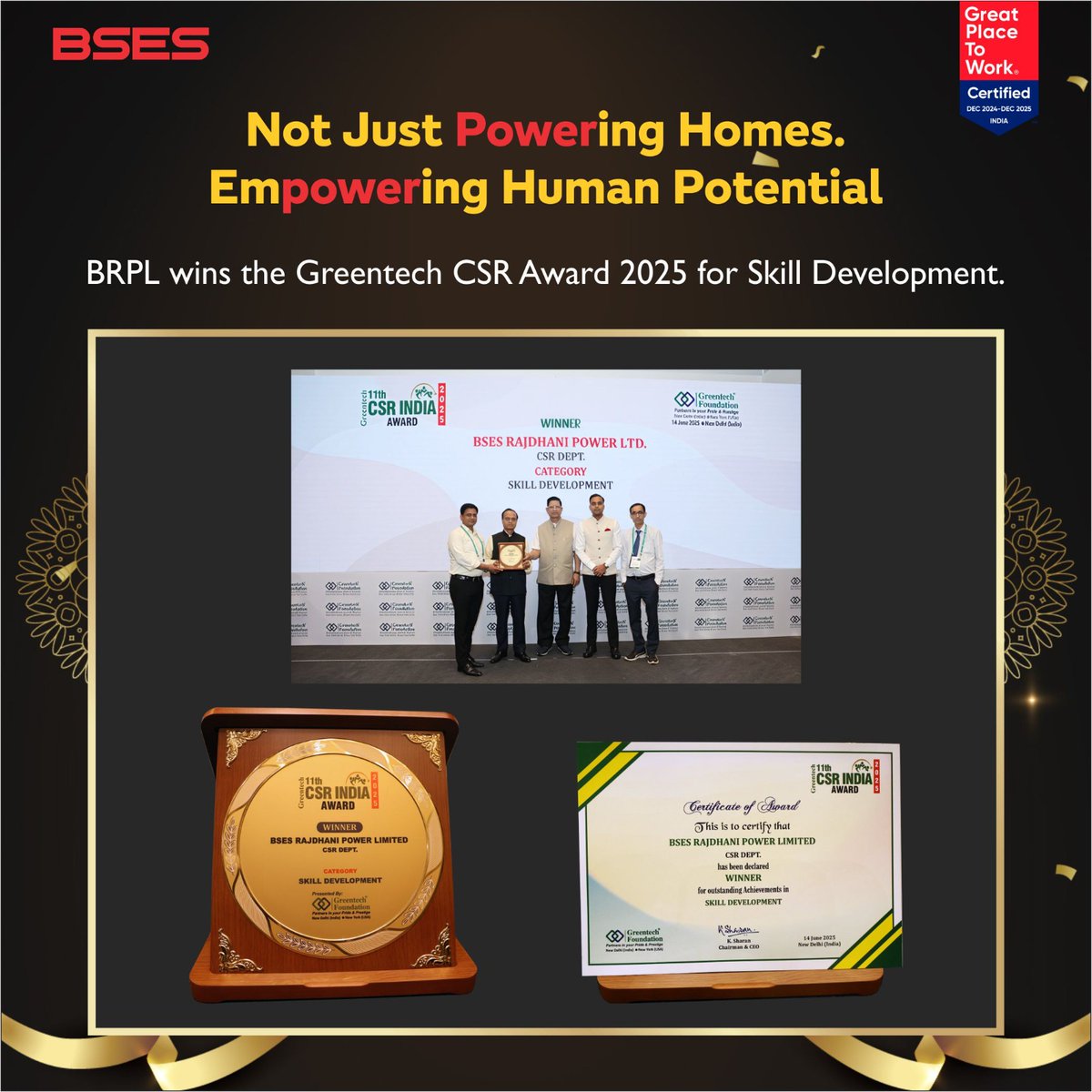 Not Just Powering Homes. Empowering Human Potential We are proud to ...