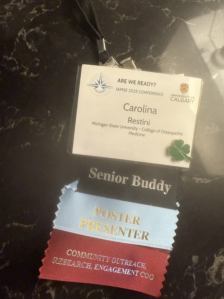 CarolinaRestini's tweet photo. Medical education and all the efforts to excel in it, to better understand the needs of the physicians we want to form. The goal is to support them by teaching them to track the best journey Thanks to our DO students @MSU_Osteopathic Medicine  for motivating us to learn for your future! Thanks to IAMSE
#iamse2025 , @MSUPhmTox @FIRE_Foundry #FIREfoundry