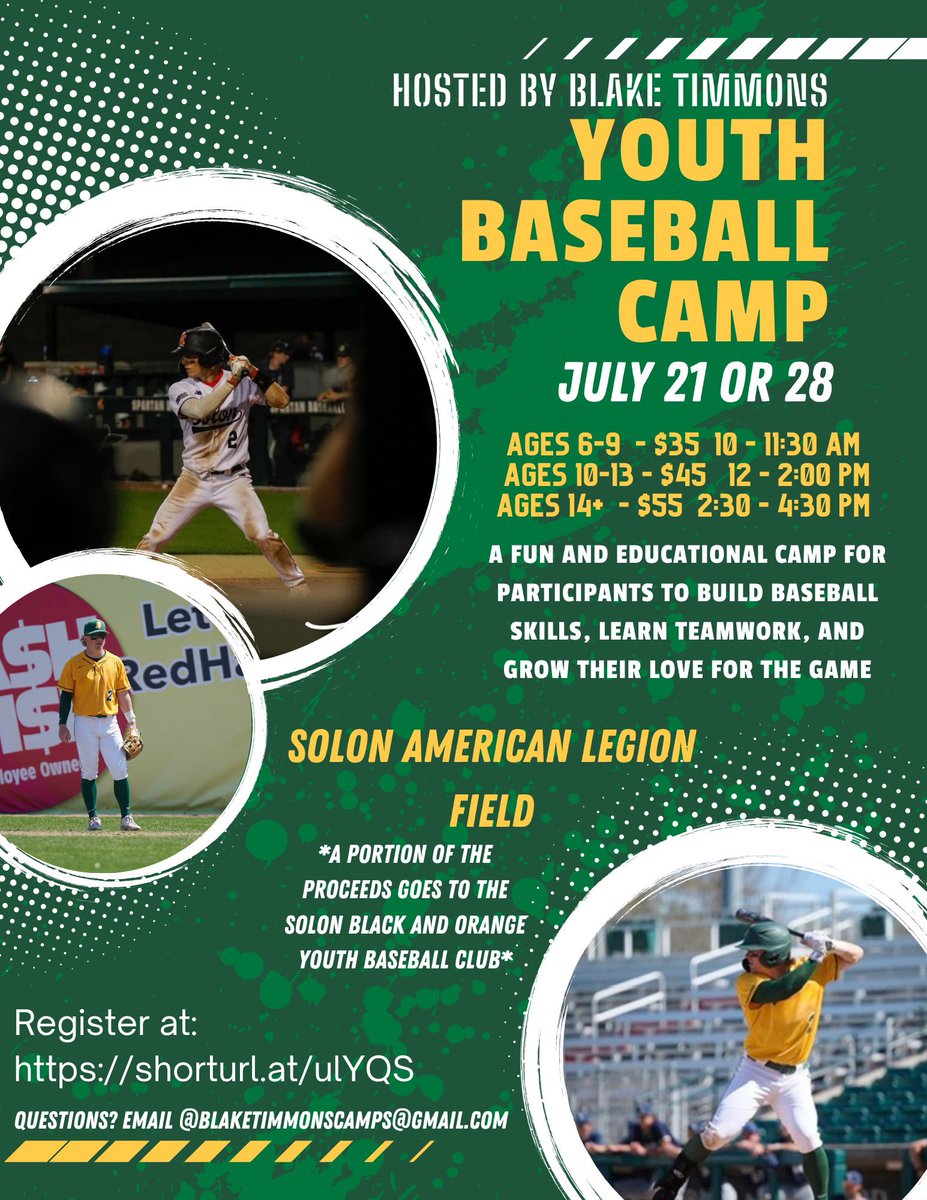 Spaces are limited. Sign up for my camp today! Sign up at: shorturl.at/ulYQS