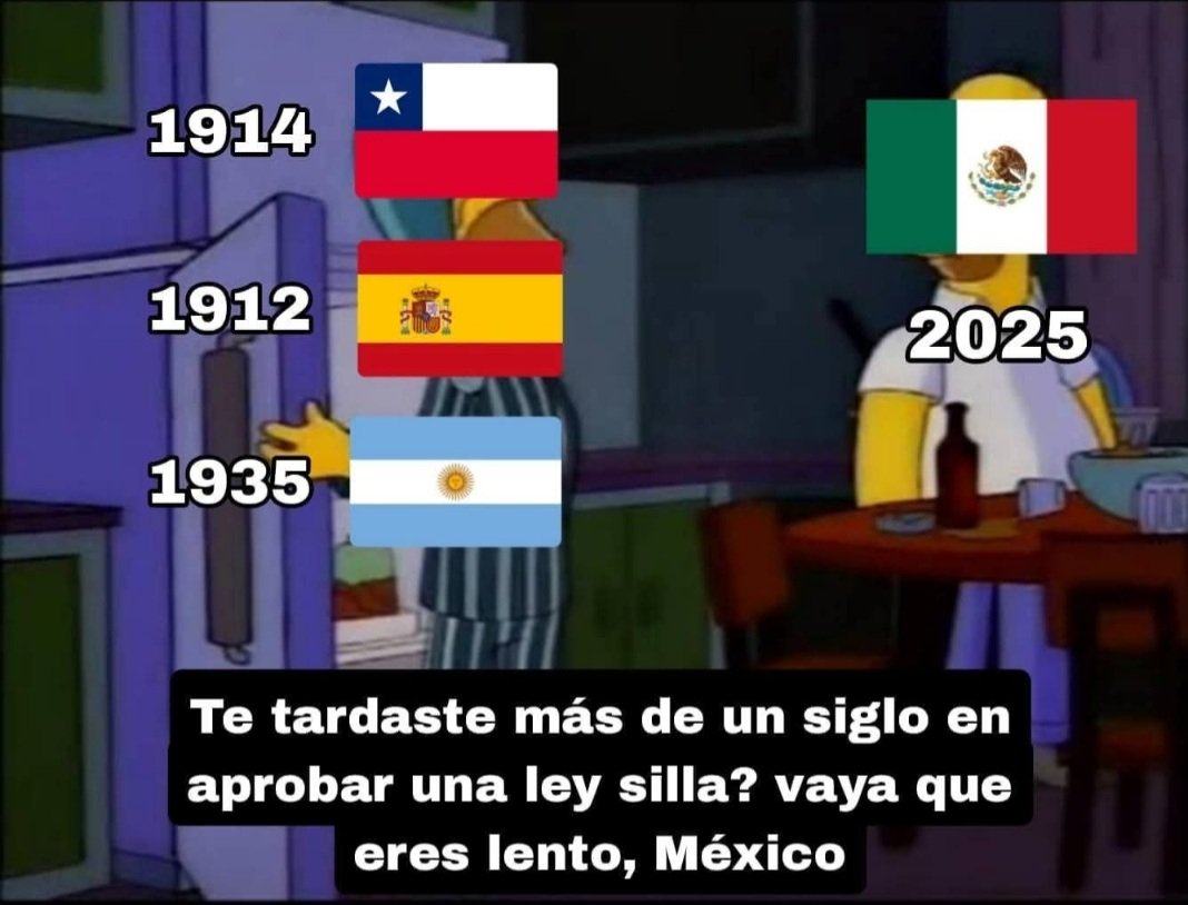 100 años tarde para aprobar la ley silla y piden empresarios más tiempo para aprobar la ley reduccion laboral de 48 a 40 horas con los mismos pretextos y mentiras qué decían de aumentos al salario y mas vacaciones y no paso nada.
#YoPorLas40Horas