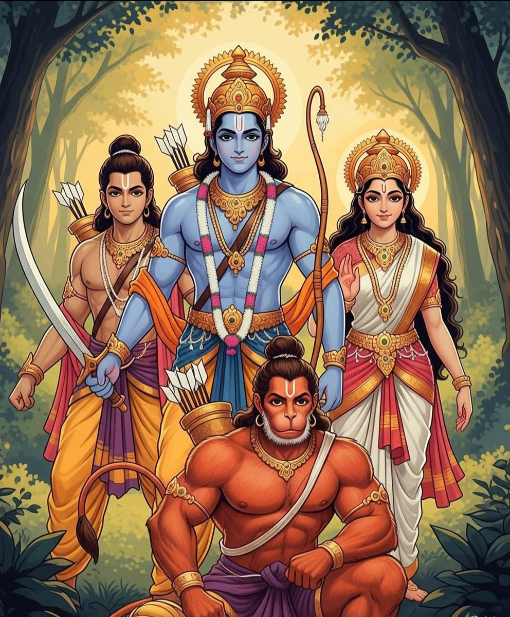 "जय श्री राम! 🙏
 राम नाम का जाप करें और धर्म के मार्ग पर चलें। सत्य और निष्ठा से किया गया हर कार्य हमें प्रभु के करीब लाता है। 
अपने जीवन में श्रीराम के आदर्शों को अपनाएं और सुख-शांति पाएं।
         ‼️जय श्री राम ‼️