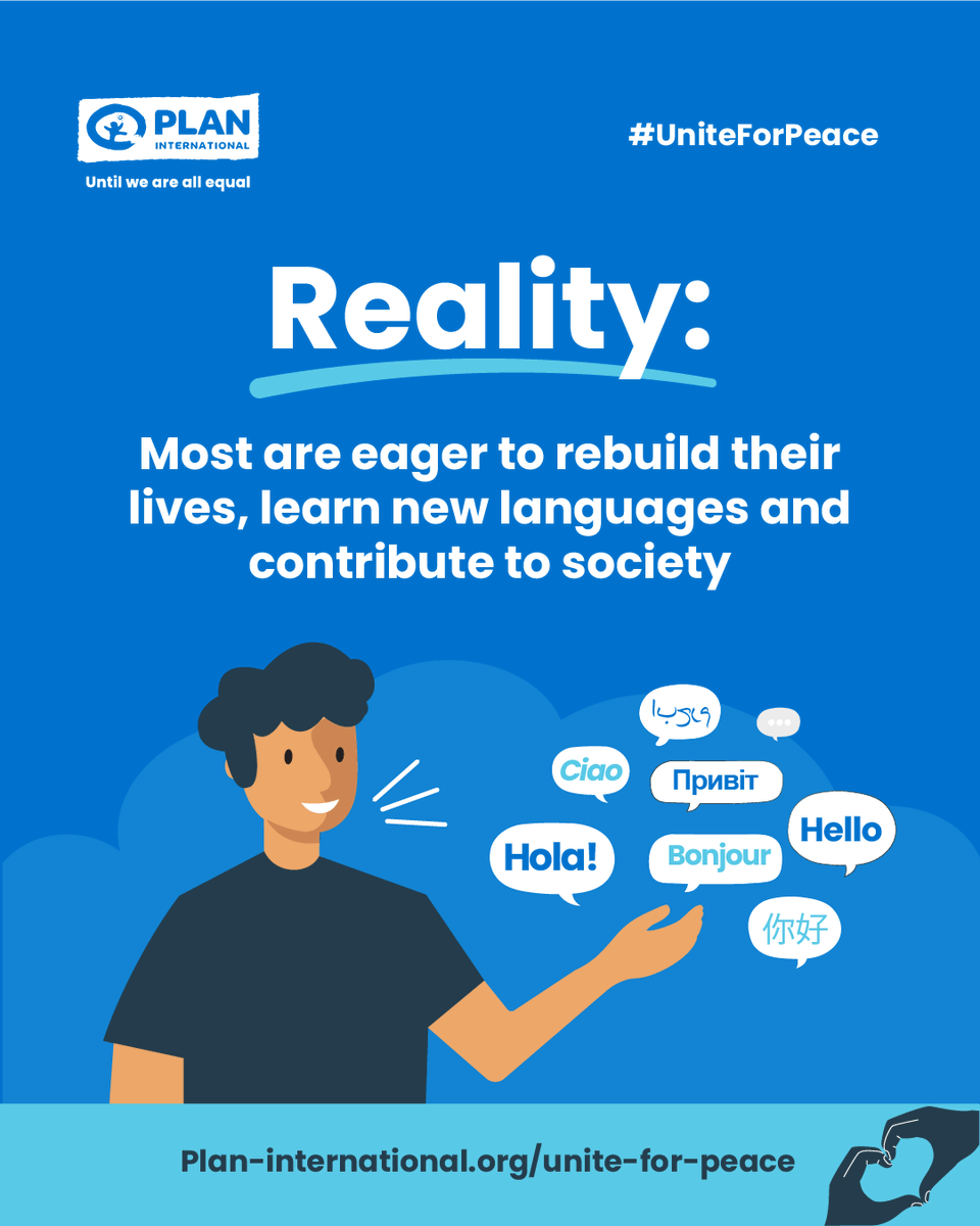 Harmful stereotypes and misinformation make it harder for refugees to integrate in their communities. Young refugees are eager to learn, work, and contribute. We must invest in sustainable solutions that prioritise protection, dignity, and inclusion.

#WorldRefugeeDay