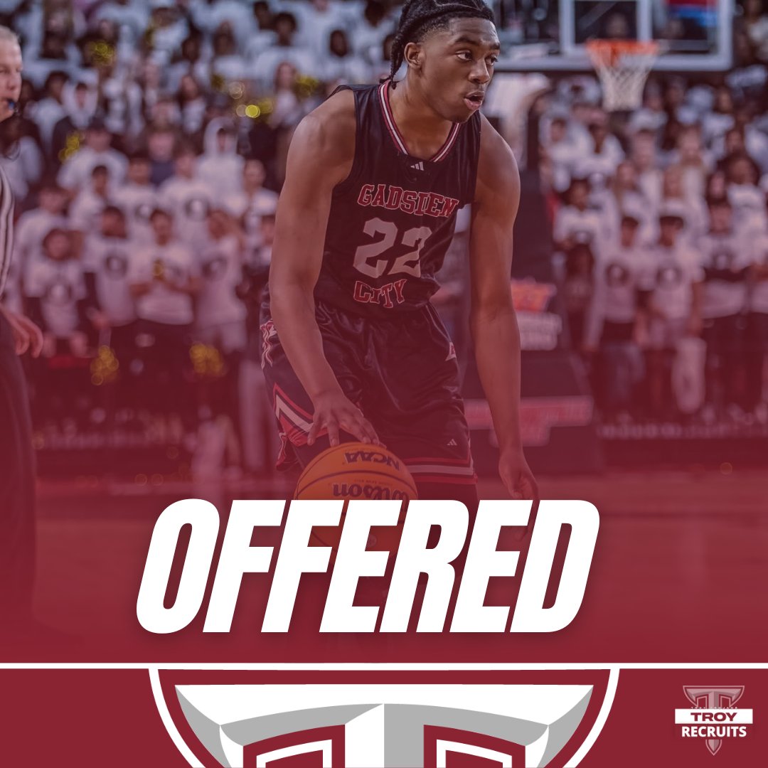 BREAKING: Troy Offered <a href="/TroyTrojansMBB/">Troy Trojans MBB</a>  Class of 2026 standout <a href="/JakobiSharp_22/">Jakobi Sharp</a> Jakobi Sharp 6’3, 200lbs from Gadsden City continues to rise as one of Alabama’s premier guards. 

Sharp averaged 21 points, 7 rebounds, and 3 assists this past season and earned 2nd Team All-State