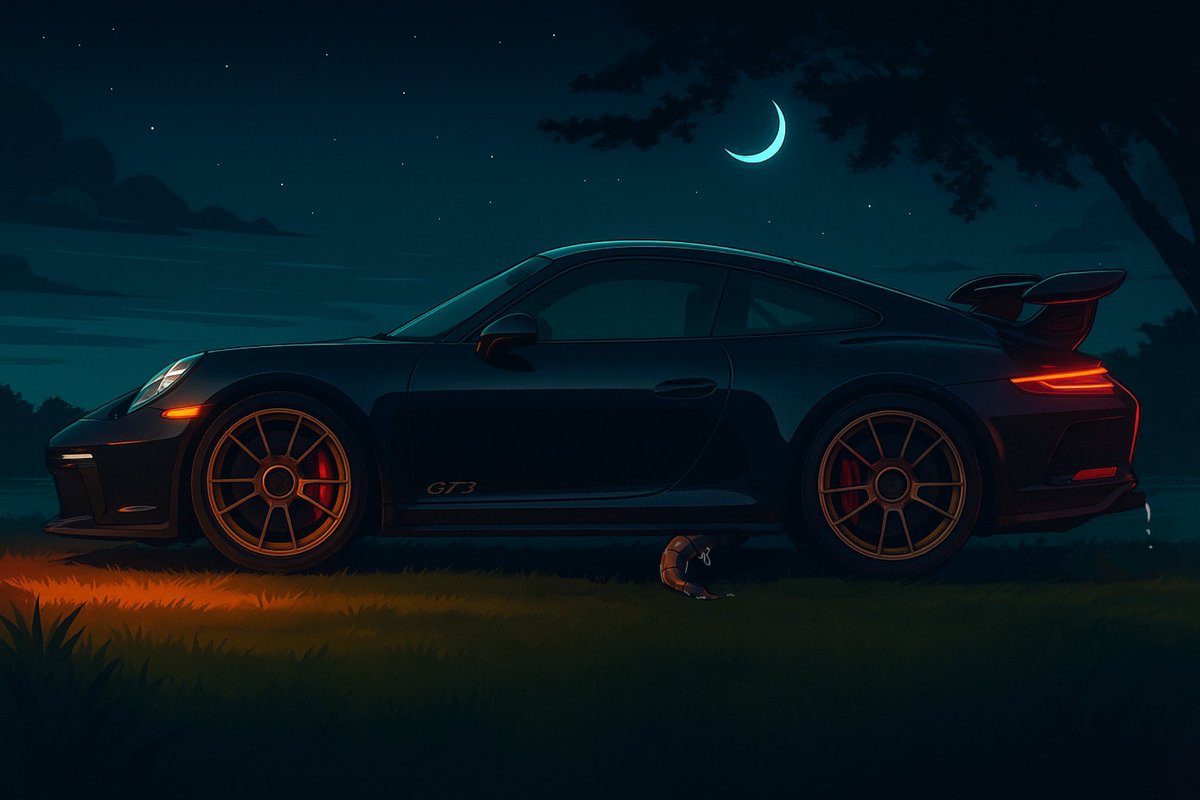a needy porsche 💦