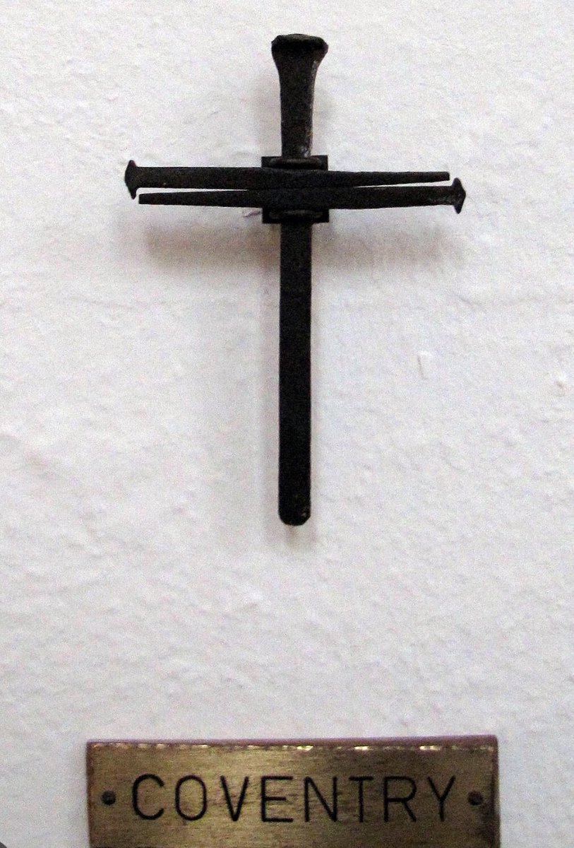 Today we begin our Community Cross of Nails journey at Coventry Cathedral 😁<a href="/lincolndbe/">@LincolnDBE</a>