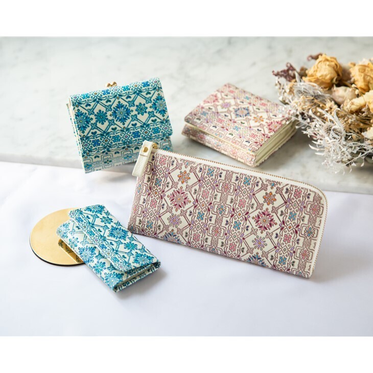 友禅文庫・古都印伝 期間限定販売 □6月23日(月)まで □地下1階＝洋品