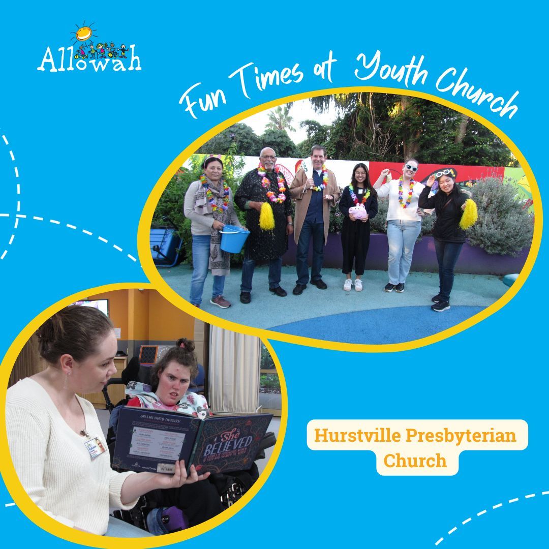 It was lovely to have Hurstville Presbyterian team bring Youth Church to Allowah! We enjoyed the singing, and a Bible story with interesting props. We loved the image of our Heavenly Father welcoming us all at Allowah with open arms! 🥰 

#allowah #hurstvillepresbyterianchurch