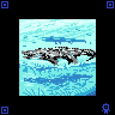 netroco's tweet image. 世界ワニの日🐊
#pixelart  #ドット絵