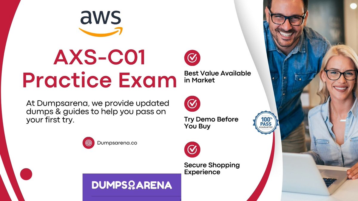 Examprep2025's tweet image. Ready to ace your AXS-C01 Practice Exam?
Start your journey with #Dumpsarena expert-verified material and maximize your chances of success.
Smart prep = Guaranteed results!
#AXSC01PracticeExam #AWSNetworking #ARASHI #SecretStoryLeLive #SanchezCORRUPTO #StellPushingLimitsAt30