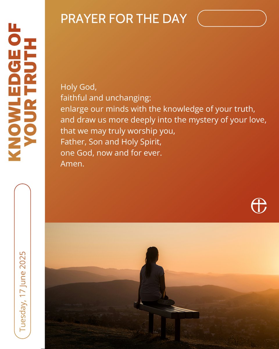 Lord, graciously hear us.

Today's prayer is available in plain text and audio formats at cofe.io/TodaysPrayer.