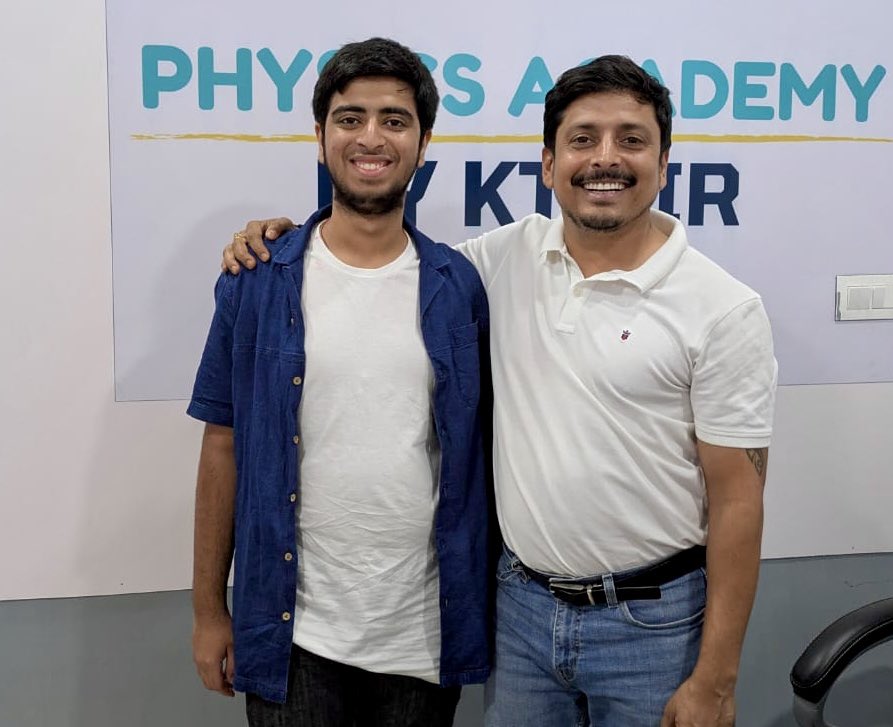 Congratulations Khushhaal for achieving great result in Neet 2025. This year Physics in Neet was difficult but your presence of mind and calm nature made it easy for you.