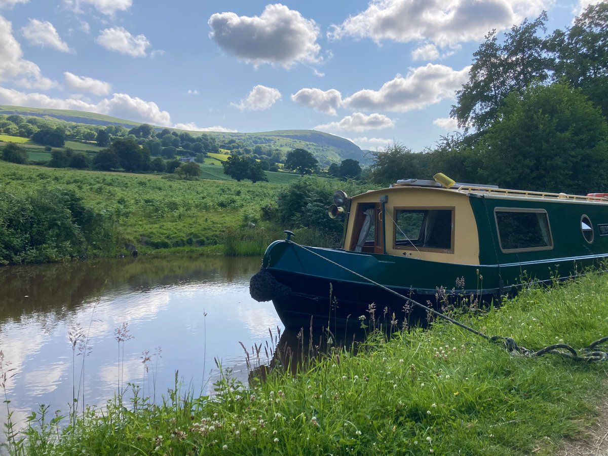 Messing about in boats and what a week for it #weather #boating #canals
