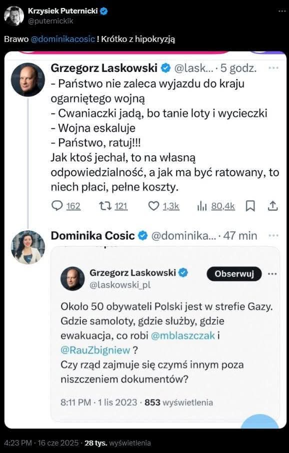 mohylew1581's tweet photo. @laskowski_pl Tak dla przypomnienia, klasyczny przykład hipokryty https://t.co/1foEJPx8xL