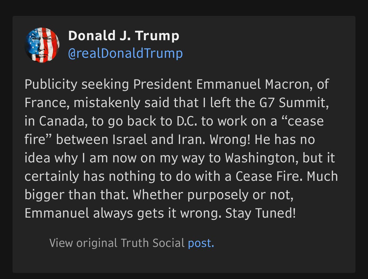 Another G7 in Canada, another explosive Trump tweet on the way out