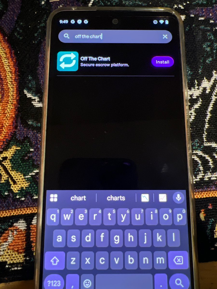 andy_bean_stalk's tweet photo. @Citadailhedge #offthechart
On the @solanamobile dapp store👀
…something big is cooking https://t.co/fuBh35H4yh