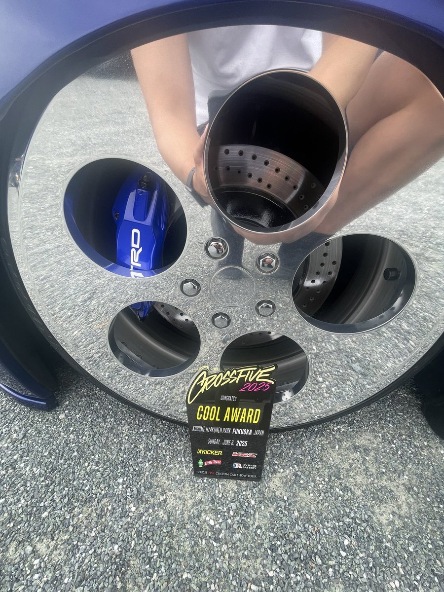 scion501's tweet image. そう言えば、先日クロスファイブ福岡に、scion  tCでは6年ぶりに参加して来ました。

アワードまで頂きありがとうございました。

ミーヤキャットがめちゃくちゃ可愛いかった。。。（笑）

#クロスファイブ
#サイオンtc
#sciontc
#久留米百年公園