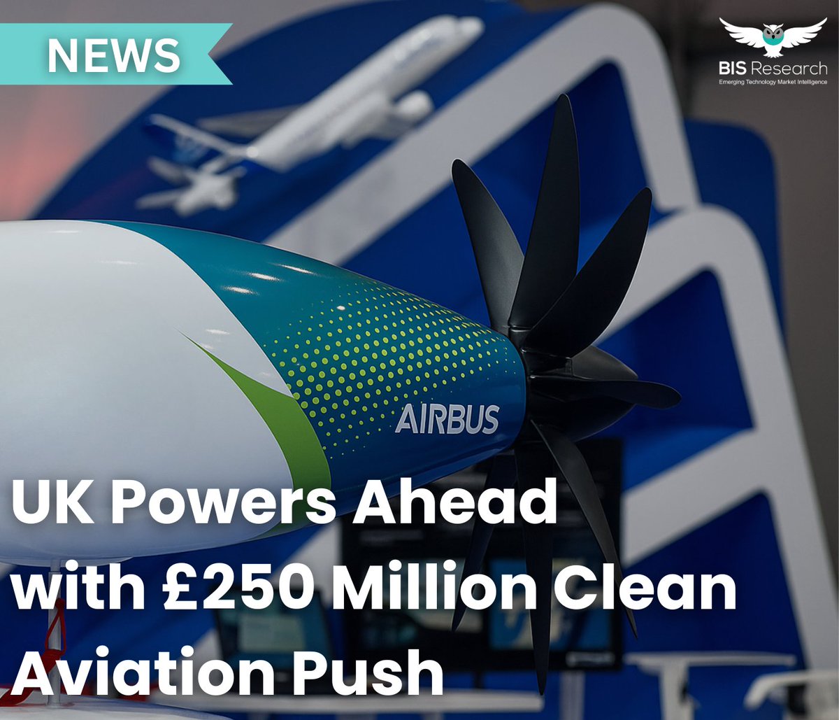 Zero-Emission Flight Gets a Lift

The UK government is investing £250 million in zero-emission #aviation tech, accelerating #electric &amp; #hydrogen -powered flight systems to meet 2050 #ClimateAction targets &amp; reshape the future of commercial aviation.

#AviationNews #emissions