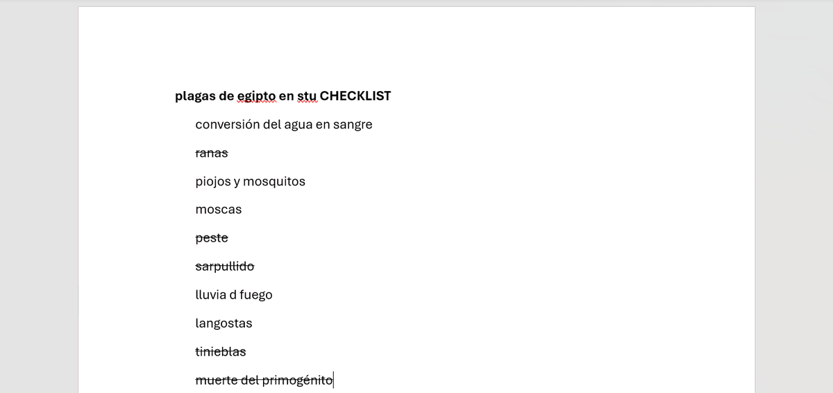 está sin tachar la parte de la plaga actual xk no me responden al grupo y no sé si los bichos son más mosca o piojo😤😤😤 pero bueno esta es mi interpretación