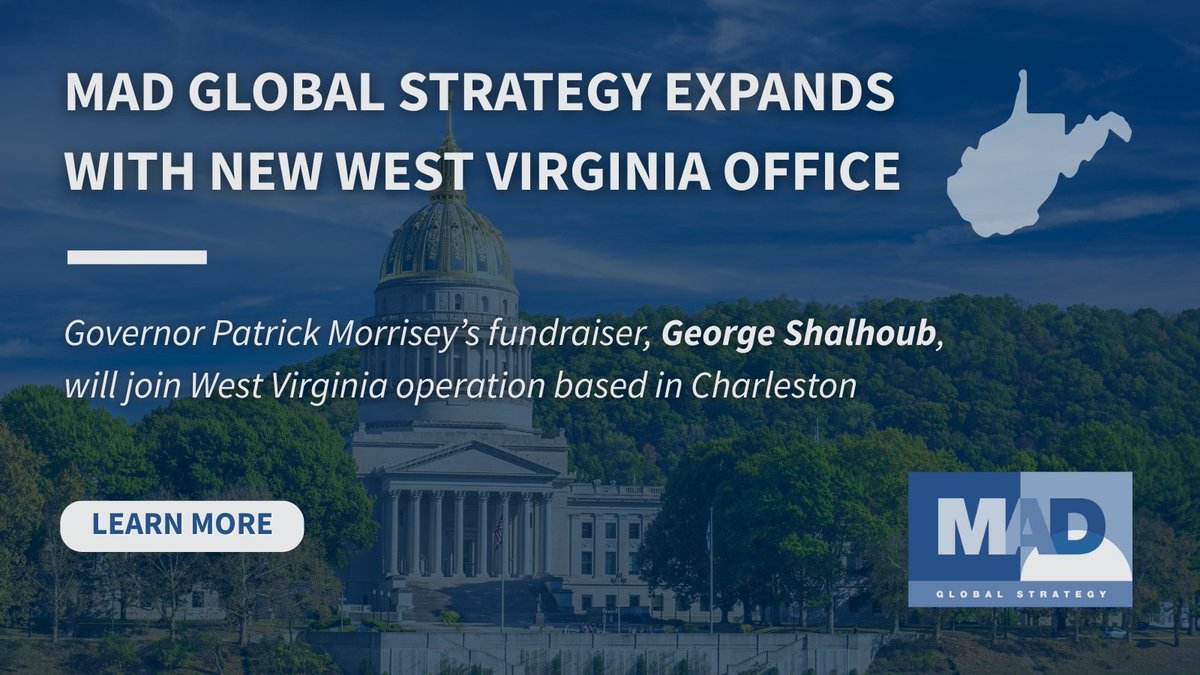 We’re expanding! We are proud to announce we are opening a new office in the heart of Charleston, West Virginia—deepening our investment in the state’s policy &amp; public affairs landscape.

Learn more about our team and work in the Mountain State: wvdn.com/166184/