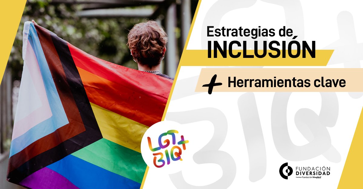 🌈 𝗢𝗿𝗴𝘂𝗹𝗹𝗼 𝗟𝗚𝗧𝗕𝗜𝗤+ | Estrategias y herramientas de 𝗶𝗻𝗰𝗹𝘂𝘀𝗶𝗼́𝗻 🌈

En Fundación Diversidad, creemos que la inclusión del colectivo LGTBIQ+ en el entorno profesional no solo responde a un principio de equidad sino también una estrategia empresarial