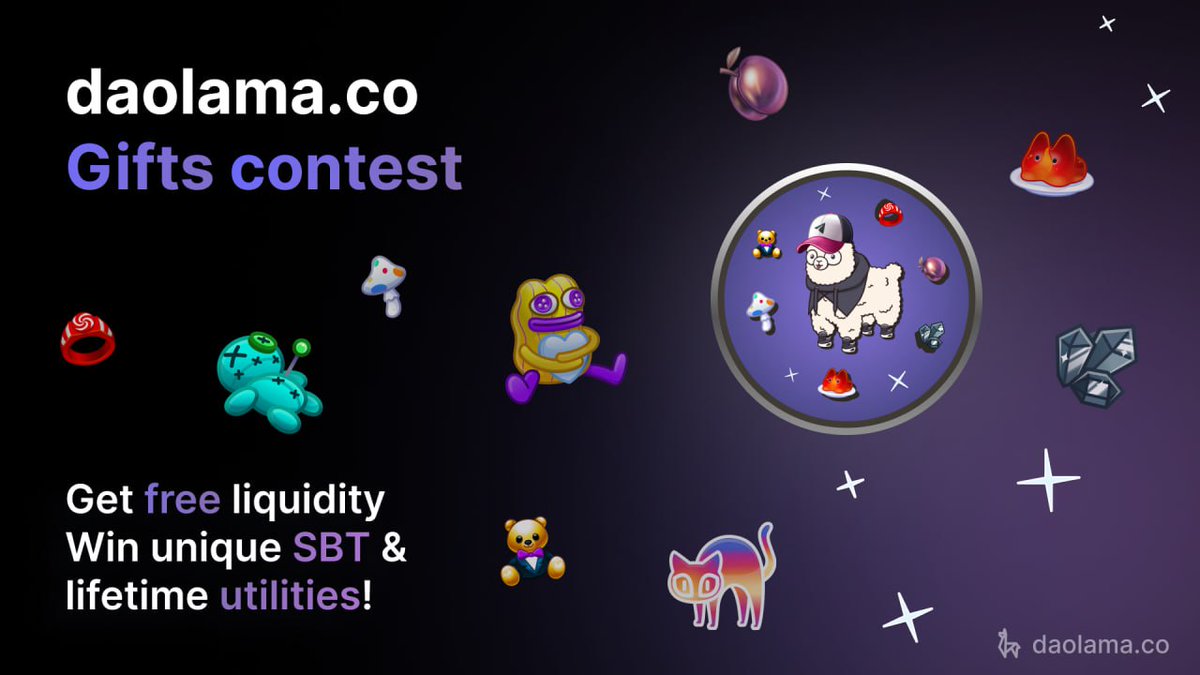 🦙 TON for Gifts: Free Liquidity Week is in Full Swing

The "TON for Gifts" event is on! Already got your free TON for your TG Gifts? So what's next? 🤔

You could buy more gifts, or flip something on the market. But there are other options, like using your TON with our partners