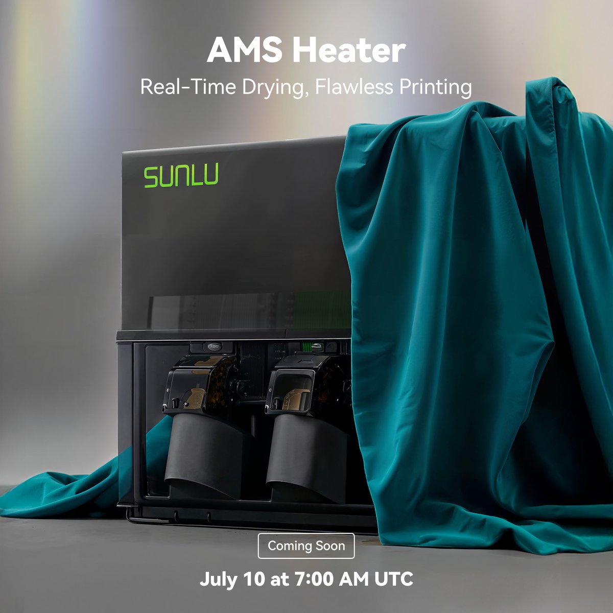 👏Coming this July: We are launching a brand new filament dryer that can be integrated into AMS.
🧐Now imagine this — it’s priced in the double digits. 
⚒️How much would you expect to pay for a tool like this?
💡Drop your guess in the comments — let’s talk!
