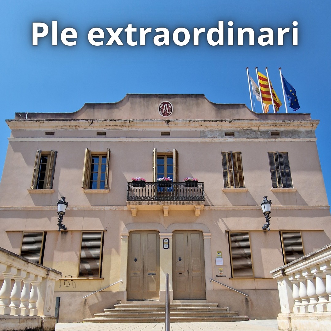 📣 Avui dimarts a les 20 h tindrà lloc un Ple extraordinari i urgent de l’Ajuntament de #Teià en què l’alcaldessa Gemma Rosell farà explícita la seva renúncia al càrrec, en aplicació de l’acord de govern signat el juny de 2023 entre GdT i CaT-ERC