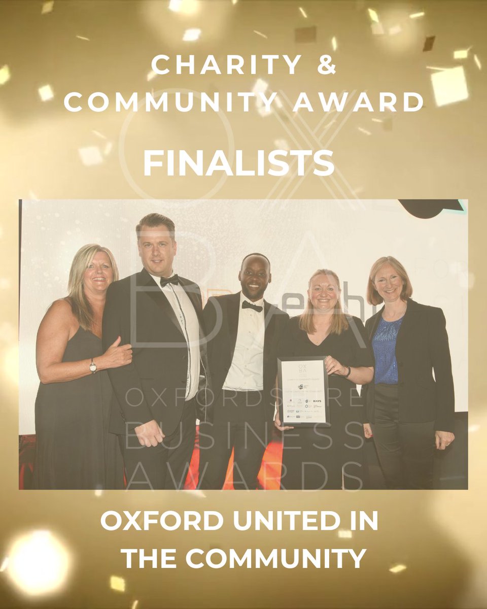 Oxon Business Awards (@oxbizawards) on Twitter photo Congratulations One-Eighty and Oxford United in the Community - Finalists of the Charity & Community Award sponsored by Greatest Hits Radio. We hope you enjoyed your evening. It was a pleasure to celebrate with you. #OXBA #celebratingoxfordshirebusiness Congratulations One-Eighty and Oxford United in the Community - Finalists of the Charity & Community Award sponsored by Greatest Hits Radio. We hope you enjoyed your evening. It was a pleasure to celebrate with you. #OXBA #celebratingoxfordshirebusiness